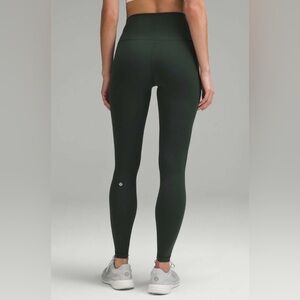 lululemon athletica Wunder Train High-Rise Leggings - Legacy Green-28"
